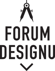 Forum Design logo with a compass icon above the text.