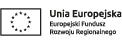 European Union logo, European Regional Development Fund.