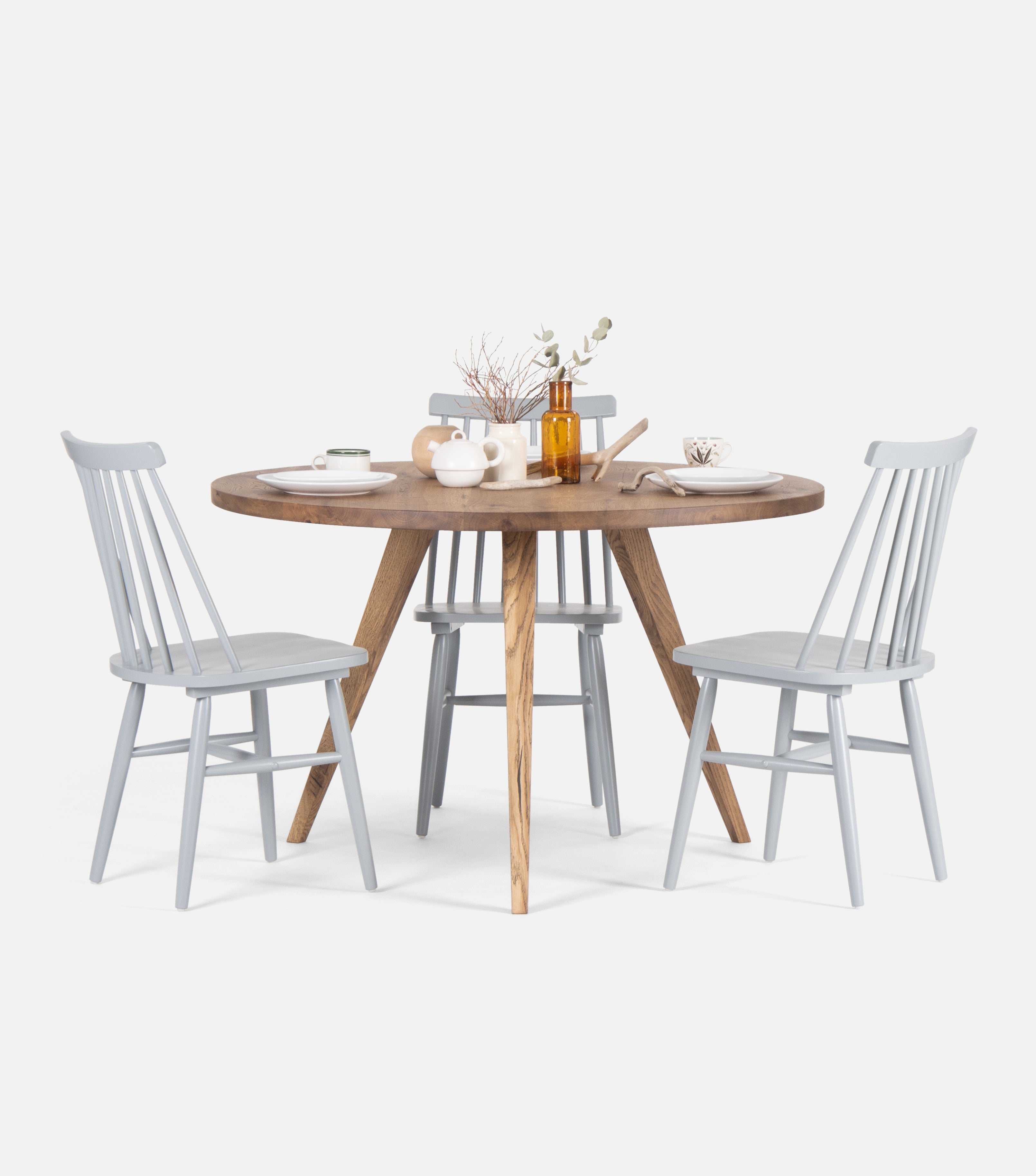 Logniture table de salle à manger de 79 pouces en chêne récupéré, organique, brossée, en stock - En vente sur France Logniture table de salle à manger de 79 pouces en chêne récupéré, organique, brossée, en stock - En vente sur France