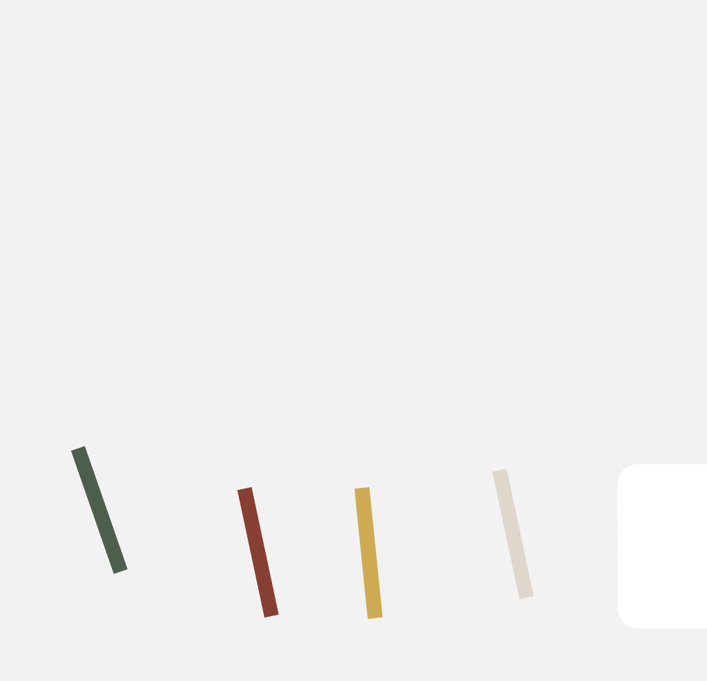 Beige banner with colorful vertical lines. All products